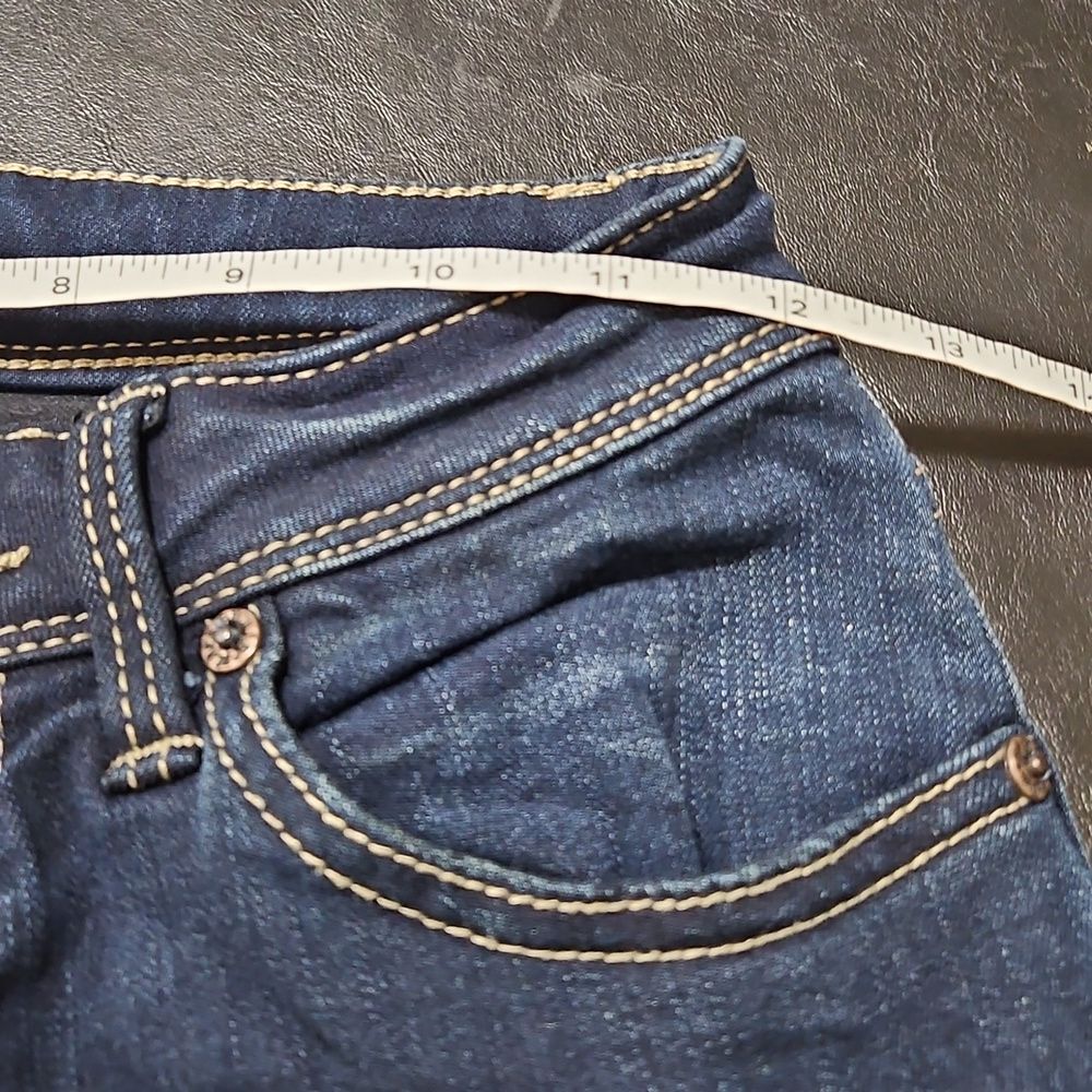 Buckle Women's Dark Blue Skinny Jeans - Picture 7 of 9